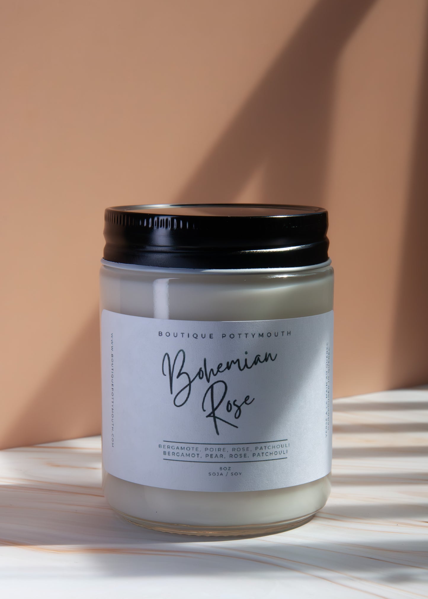 Bohemian Rose Classic Candle